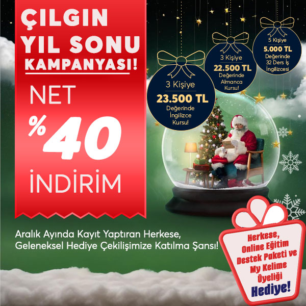 Cilgin Yil Sonu Kampanyasi basladi